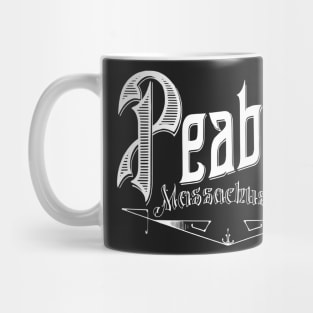 Vintage Peabody, MA Mug